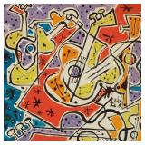 Les Guitares Giclee by Salvador Dali Les Guitares Giclee by Salvador Dali