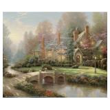 Beyond Spring Gate Art Print By Thomas Kinkade Beyond Spring Gate Art Print By Thomas Kinkade
