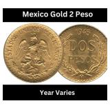 Mexico Gold 2 Peso Mexico Gold 2 Peso