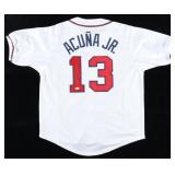 Autographed Ronald Acuna Jr Jersey Autographed Ronald Acuna Jr Jersey