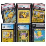 Random Pull Pikachu Pokemon Graded Card Random Pull Pikachu Pokemon Graded Card