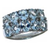 Quality 2.55 ct Natural Aquamarine Designer Ring Quality 2.55 ct Natural Aquamarine Designer Ring