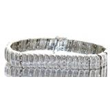 Elegant 2.00 ct Diamond Wave Link Bracelet Elegant 2.00 ct Diamond Wave Link Bracelet