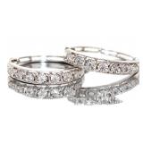 Natural 1/4 ct Brilliant Diamond Hoop Earrings Natural 1/4 ct Brilliant Diamond Hoop Earrings