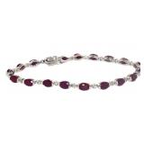 Elegant 10.45 ct Natural Ruby Bracelet Elegant 10.45 ct Natural Ruby Bracelet
