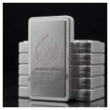 10 OUNCE: SCOTTSDALE STACKER .999 FINE SILVER BAR 10 OUNCE: SCOTTSDALE STACKER .999 FINE SILVER BAR