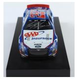 Autographed Joey Logano NASCAR Car Autographed Joey Logano NASCAR Car