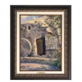 The Garden Tomb Framed Canvas by Thomas Kinkade The Garden Tomb Framed Canvas by Thomas Kinkade