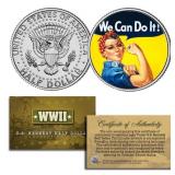 Rosie the Riveter JFK Coin Rosie the Riveter JFK Coin