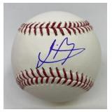 Autographed Wander Franco Baseball Autographed Wander Franco Baseball