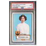 2023 Topps Star Wars #1 Princess Leia Card 2023 Topps Star Wars #1 Princess Leia Card