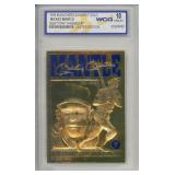 23K Gold 1996 Mickey Mantle Yankees Card 23K Gold 1996 Mickey Mantle Yankees Card