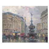 Piccadilly Circus, London by Thomas Kinkade Piccadilly Circus, London by Thomas Kinkade