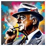 FDR Victory Cigar 1 Hand Signed by Charis FDR Victory Cigar 1 Hand Signed by Charis