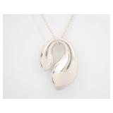 Tiffany & Co. Double Teardrop Necklace Tiffany & Co. Double Teardrop Necklace