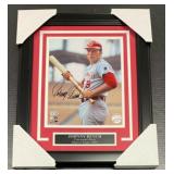 Autographed Jonny Bench Reds Framed Photo Autographed Jonny Bench Reds Framed Photo