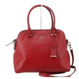 Kate Spade Red Ostrich 2WAY Handbag Kate Spade Red Ostrich 2WAY Handbag