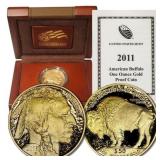 2011-W Proof $50.00 One Ounce Gold Buffalo 2011-W Proof $50.00 One Ounce Gold Buffalo