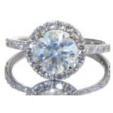 14kt Gold 2.25 ct GIA Round Brilliant Diamond Ring 14kt Gold 2.25 ct GIA Round Brilliant Diamond Ring