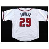 Autographed John Smoltz Jersey Autographed John Smoltz Jersey