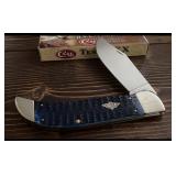 Case XX 6172 Clasp Blue Pocket Knife Case XX 6172 Clasp Blue Pocket Knife