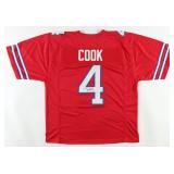 Autographed James Cook Jersey Autographed James Cook Jersey