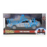 Autographed Claudia Wells Back to the Future Car Autographed Claudia Wells Back to the Future Car