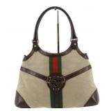 Gucci GG Sherry Line Canvas Handbag Gucci GG Sherry Line Canvas Handbag