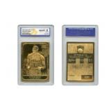 1986 Fleer Patrick Ewing 23KT Gold Rookie Card 1986 Fleer Patrick Ewing 23KT Gold Rookie Card