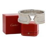 Cartier C De Cartier 18kt White Gold Ring Cartier C De Cartier 18kt White Gold Ring