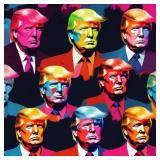 Trump Suite I Hand Signed by Charis Trump Suite I Hand Signed by Charis