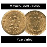 Mexico Gold 2 Peso Mexico Gold 2 Peso