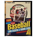 1988 Fleer Baseball Wax Box 1988 Fleer Baseball Wax Box