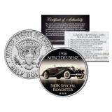 1963 Mercedes 540K Special Roadster JFK Coin 1963 Mercedes 540K Special Roadster JFK Coin