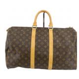 Louis Vuitton Monogram Keepall Handbag Louis Vuitton Monogram Keepall Handbag