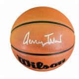 Autographed Jerry West Wilson NBA Basketball Autographed Jerry West Wilson NBA Basketball