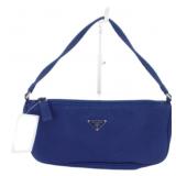 Prada Blue Nylon Pouch Handbag Prada Blue Nylon Pouch Handbag