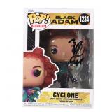 Autographed Black Adam Cyclone Funko Pop Autographed Black Adam Cyclone Funko Pop
