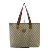 Gucci GG Monogram Canvas Handbag Tote