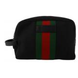 Gucci Sherry Line Black Pouch Bag