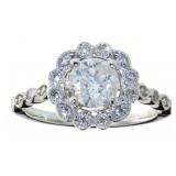 14kt Gold 1.15 ct Round Brilliant Diamond Ring