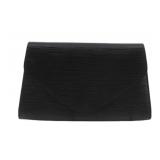 Louis Vuitton Black Epi Clutch Bag