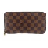 Louis Vuitton Damier Zip Long Wallet