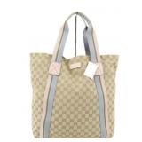 Gucci Monogram Multicolored Tote Handbag