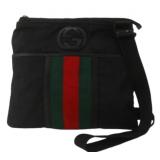 Gucci Black Sherry Line Crossbody