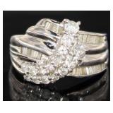 Platinum 1.01 ct Natural Diamond Ring