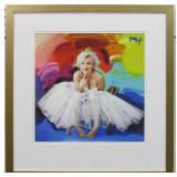 MARILYN MONROE GICLEE BY PETER MAX