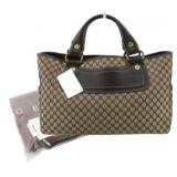 Celine Canvas Macadam Boogie Bag