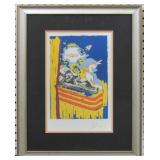 IMMACULATE CONCEPTION PRINT PLATE SIGN BY S. DALI