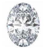 Oval Cut 5.21 Carat VS2 Lab Diamond
